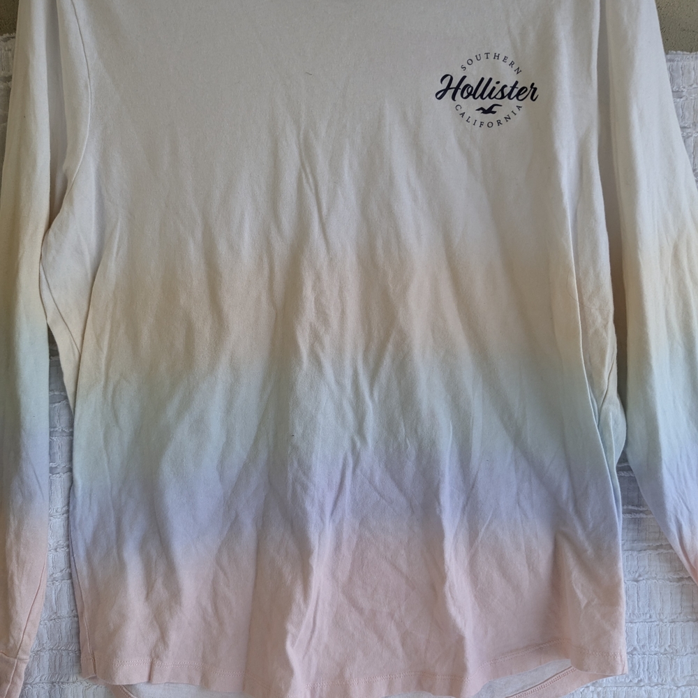Hollister Gradient Long Sleeve Shirt - Picture 2 of 3